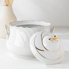 Сервиз столовый Добрушский завод «Бомонд», 37 предметов, 2 вида тарелок, фарфор, белый - Фото 7