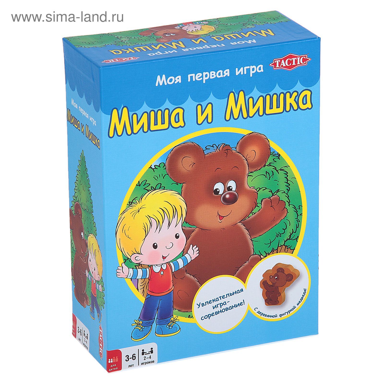 Настольная игра «Миша и Мишка»