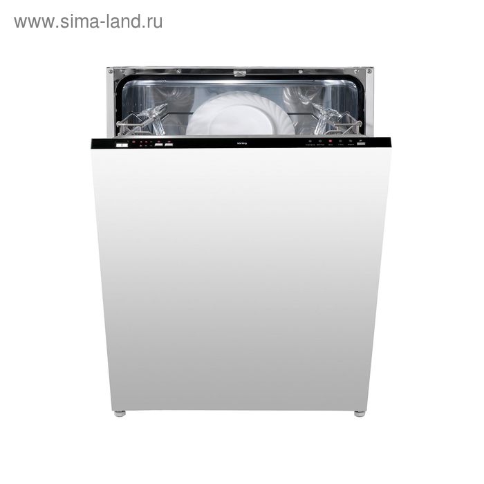 Посудомоечная машина Körting KDI 6030, класс А, 12 комплектов, 5 программ, LED дисплей - Фото 1
