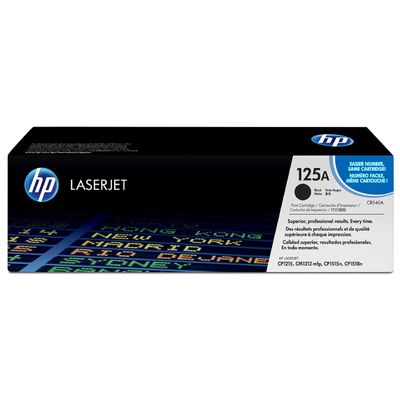 Картридж HP 125A CB540A для CLJ CP1215/CP1515/CP1518 (2200k), чёрный