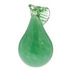 Сувенир стекло в стеклокрошку "Груша зелёная" 10х10х14 см - Фото 3