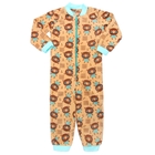 Комбинезон для мальчика рост 110 см, цвет  бежевый, принт медведь 621771-5 - Фото 1