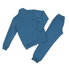 Комплект для мальчика (куртка, брюки), рост 110 см, цвет  тёмно-бирюзовый/серый меланж Н535   180594 - Фото 7