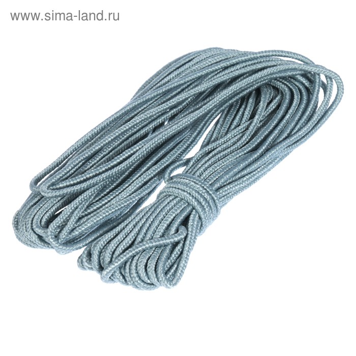 Шнур плетёный 8-прядный ПП, d=5 мм, 20 м, цвет МИКС - Фото 1