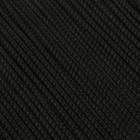 Шнур вязаный ПП, d=2 мм, 30 м, цвет чёрный - Фото 2