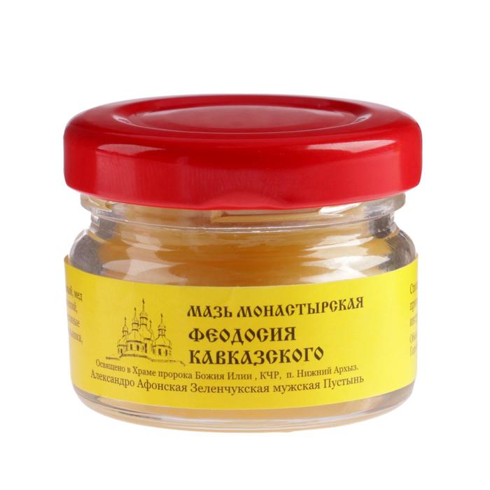 Мазь «Монастырская Феодосия Кавказского» от головной боли, «Бизорюк», 25 мл - Фото 1