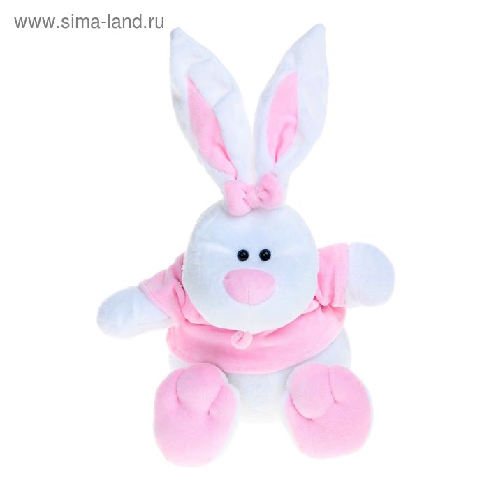 Мягкая игрушка «Кролик Стёпа», цвет белый - Фото 1