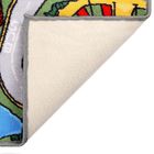 Палас велюровый «Лунапарк», размер 100х150 см, цвет зелёный, полиамид - Фото 3