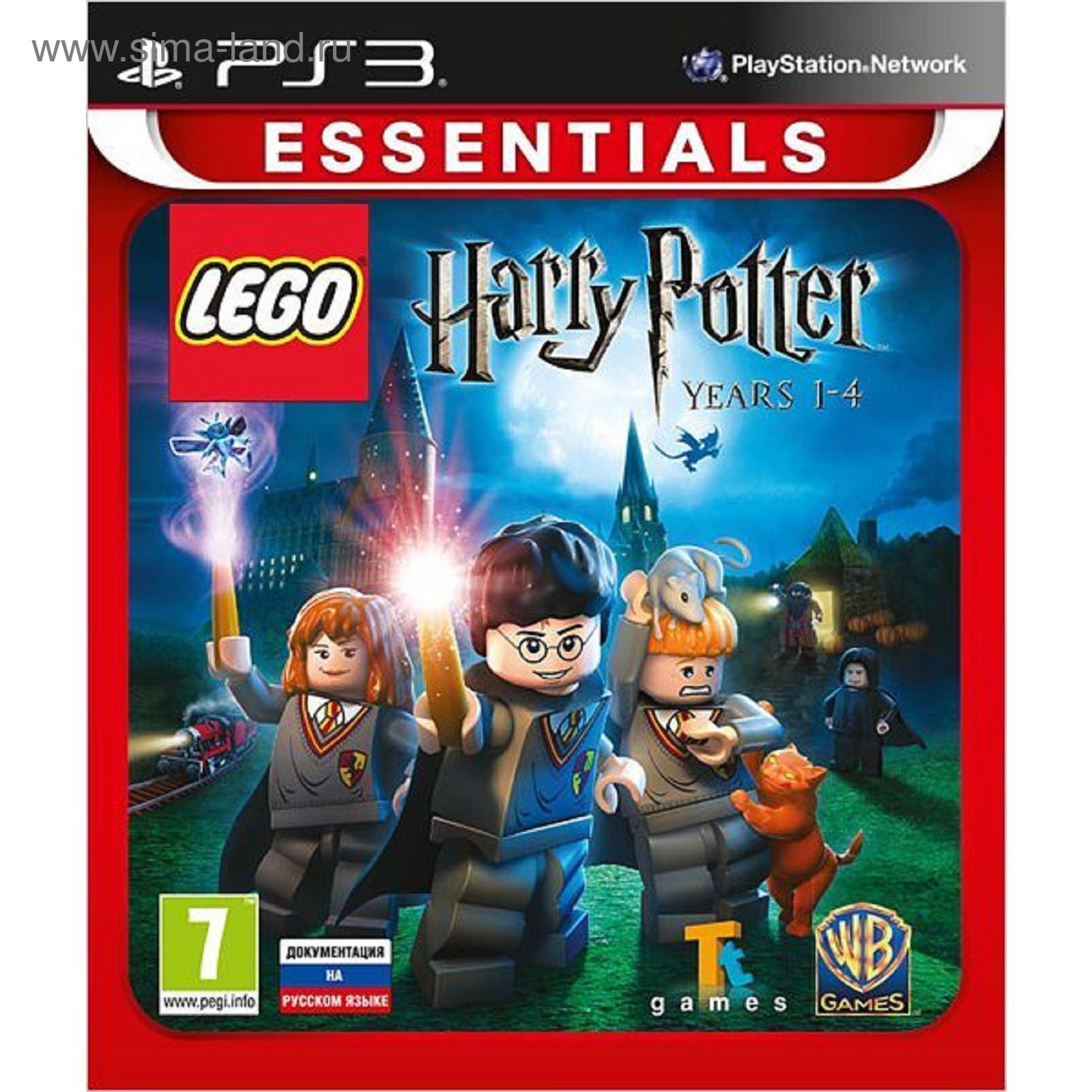 Игра для Sony PlayStation 3 LEGO Harry Potter: Years 1-4 (русская  документация)