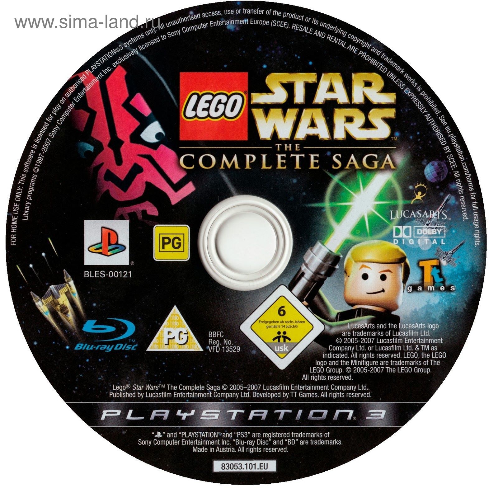 Игра для Sony PlayStation 3 Lego Star Wars: The Complete Saga (1858097) -  Купить по цене от 1 199.00 руб. | Интернет магазин SIMA-LAND.RU