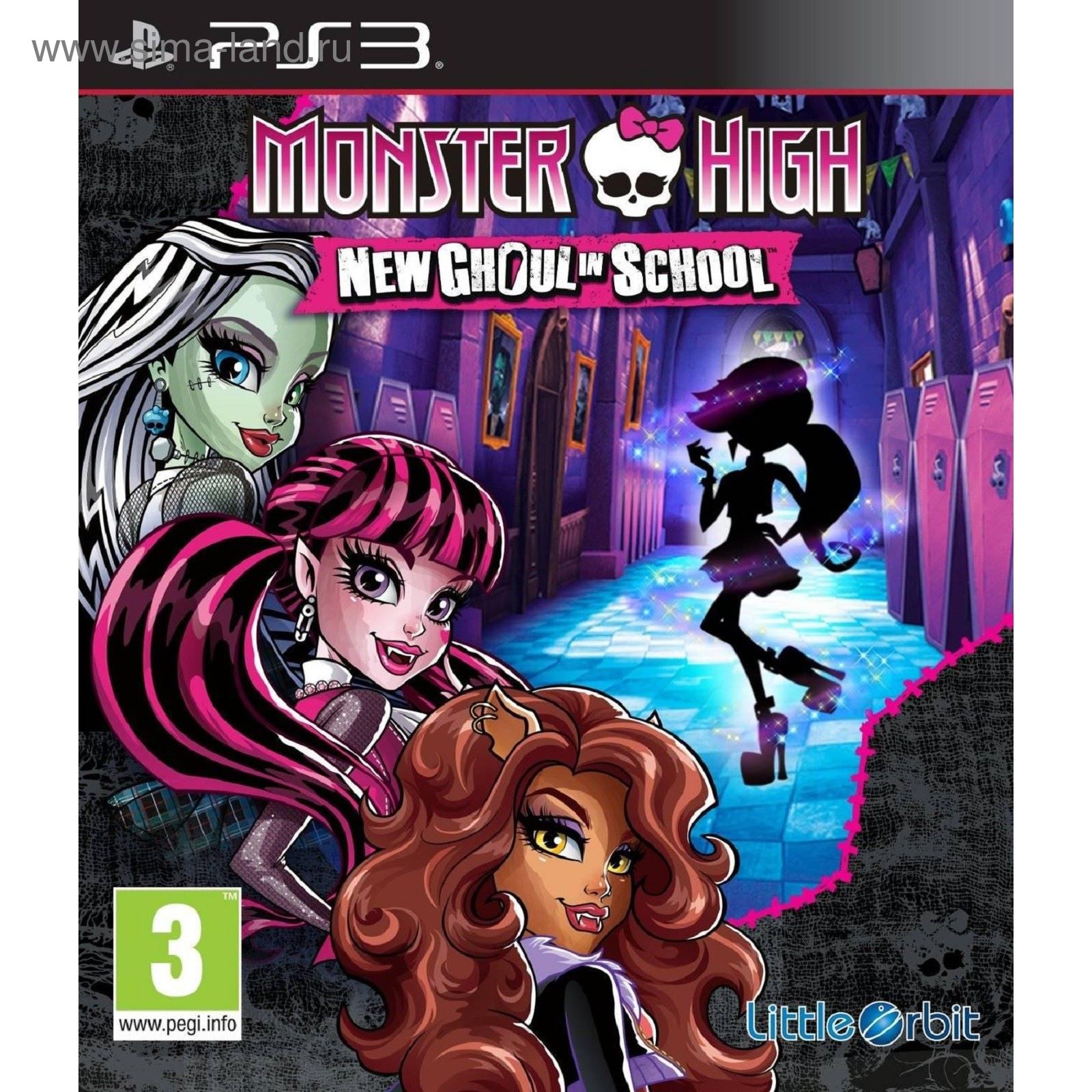 Игра для Sony PlayStation 3 Monster High:новая нечисть школы