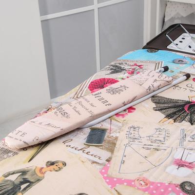 Доска гладильная Nika «Валенсия 1. Fashion», 123.5×46 см, регулируемая высота до 100 см