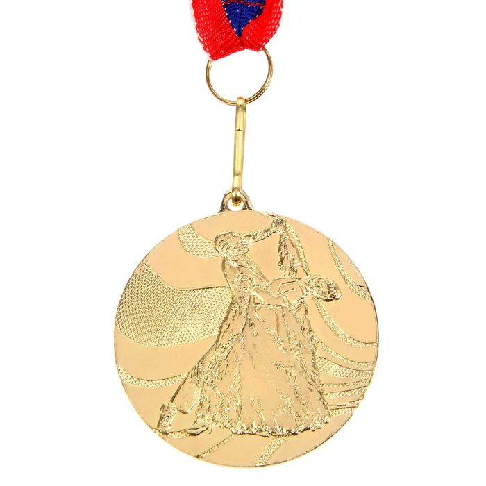 Медаль тематическая «Танцы», золото, d=5 см - фото 1908290131