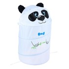 Корзина для хранения игрушек «Панда» с ручками, 33,7 × 33,7 × 55 см - Фото 3