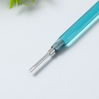 Инструмент для квиллинга с пластиковой ручкой разрез 0,6 см длина 14 см - Фото 3