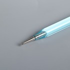 Инструмент для квиллинга с пластиковой ручкой разрез 0,6 см длина 14 см - Фото 4