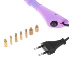 Термо-аппликатор для наклеивания страз, 7 насадок, №ОР-01 - Фото 3