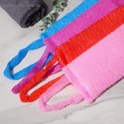 Мочалка для тела Доляна «Банная», 14×33 см, МИКС - Фото 4