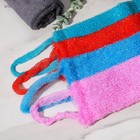 Мочалка для тела Доляна «Банный пояс», 45.5×11 см, МИКС - Фото 4