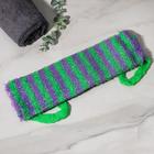 Мочалка для тела Доляна «Махровая», 11×40 см, МИКС - Фото 1