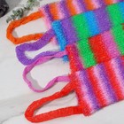 Мочалка для тела Доляна «Радуга», 12×36 см, МИКС - Фото 4