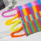 Мочалка для тела Доляна «Радуга», 12×36 см, МИКС - Фото 5