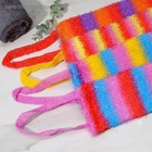 Мочалка для тела Доляна «Радуга», 12×36 см, МИКС - Фото 6