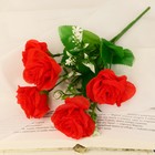 Букет "Пушистые розы" 26 см, микс - фото 319691168