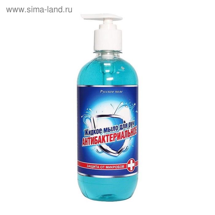 Жидкое мыло Русское поле «Антибактериальное», 500 мл - Фото 1