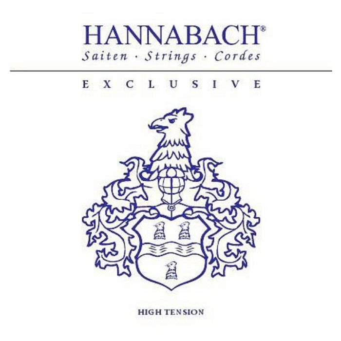 Комплект струн для классической гитары Hannabach EXCLHT Exclusive Blue
