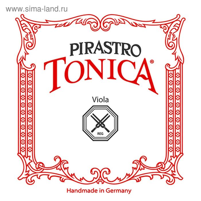 Комплект струн для альта Pirastro 422021 Tonica Viola, синтетика - Фото 1