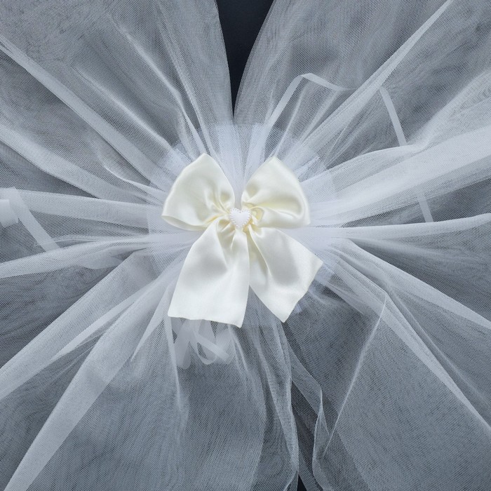 Фатина 2. Бантики из фатина. Фатина 2. Платье из фатина. Юбка с перепадом длины из фатина.