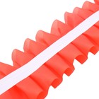 Лента-рюш на автомобили сопровождения 3 м, красная - фото 24436611