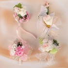 Бутоньерка «Для жениха или свидетеля», розовая, микс - Фото 2