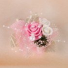 Бутоньерка «Для жениха или свидетеля», розовая, микс - Фото 3