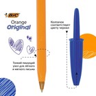 Набор ручек шариковых BIC Orange Fine, 4 штуки, узел 0.8 мм, чернила синие, тонкое письмо, оранжевый корпус - Фото 2