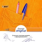 Набор ручек шариковых BIC Orange Fine, 4 штуки, узел 0.8 мм, чернила синие, тонкое письмо, оранжевый корпус - Фото 6