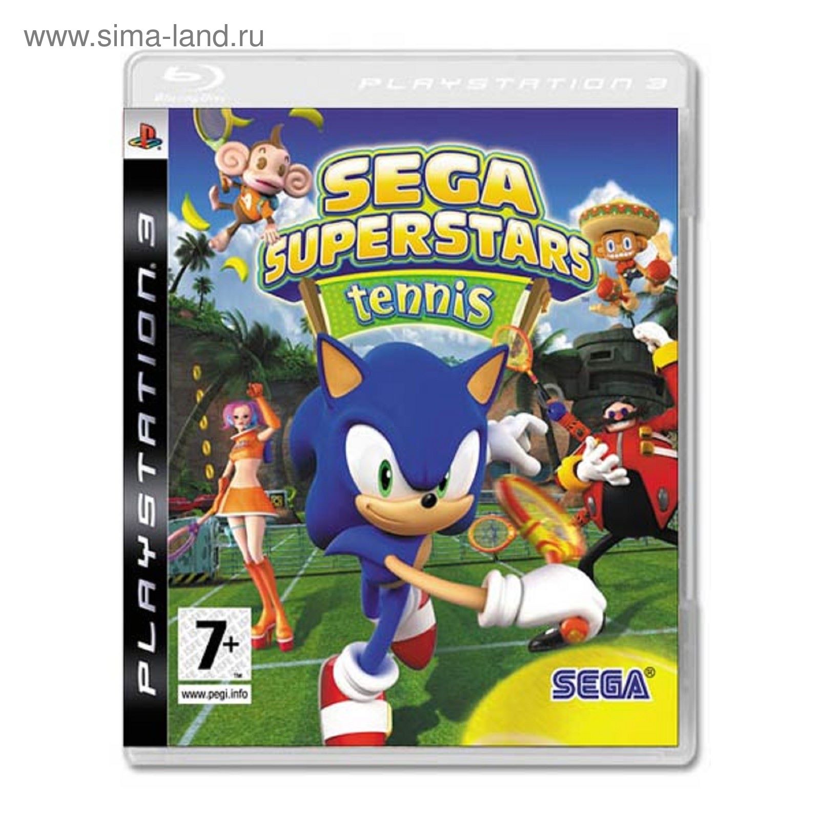 Игра для Sony PlayStation 3 Sega Superstars Tennis (1858146) - Купить по  цене от 598.99 руб. | Интернет магазин SIMA-LAND.RU