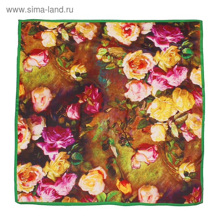 Платок текстильный, размер 85х85 см, цвет # FC 657_211 - Фото 1