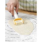 Валик для нарезки квадратов из теста Доляна, размер квадратов 5×5 см, 13,5 см, цвет белый - Фото 5