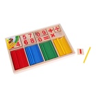 Счётные палочки, цифры и знаки, 72 элемента - Фото 4