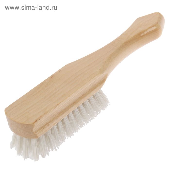 Щетка для одежды, с ручкой, искусственная щетина 21,2 см - Фото 1