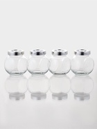 Банки для сыпучих Доляна «Блеск», 200 мл, с пластмассовой крышкой, набор 4 шт., стекло, прозрачные - Фото 12
