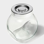 Набор банок стеклянных для сыпучих продуктов «Блеск», 200 мл, 4 шт - фото 4605279
