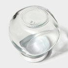 Банки для сыпучих Доляна «Блеск», 200 мл, с пластмассовой крышкой, набор 4 шт., стекло, прозрачные - Фото 9