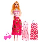 Кукла-модель «Арина» с летними нарядами и аксессуарами, МИКС - Фото 3
