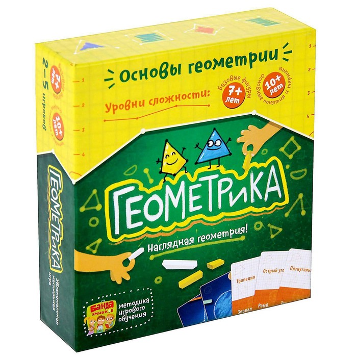 Настольная игра «Геометрика» - Фото 1