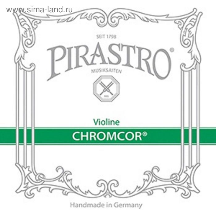 Комплект струн для скрипки Pirastro 319040 Chromcor 3/4-1/2 Violin металл - Фото 1