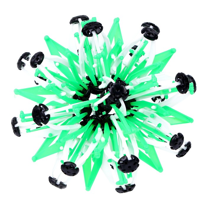 Мяч-трансформер «Иголка», цвет зелёный - фото 1881790389