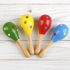 Игрушка музыкальная Маракас «Горох и полоска», МИКС - Фото 2